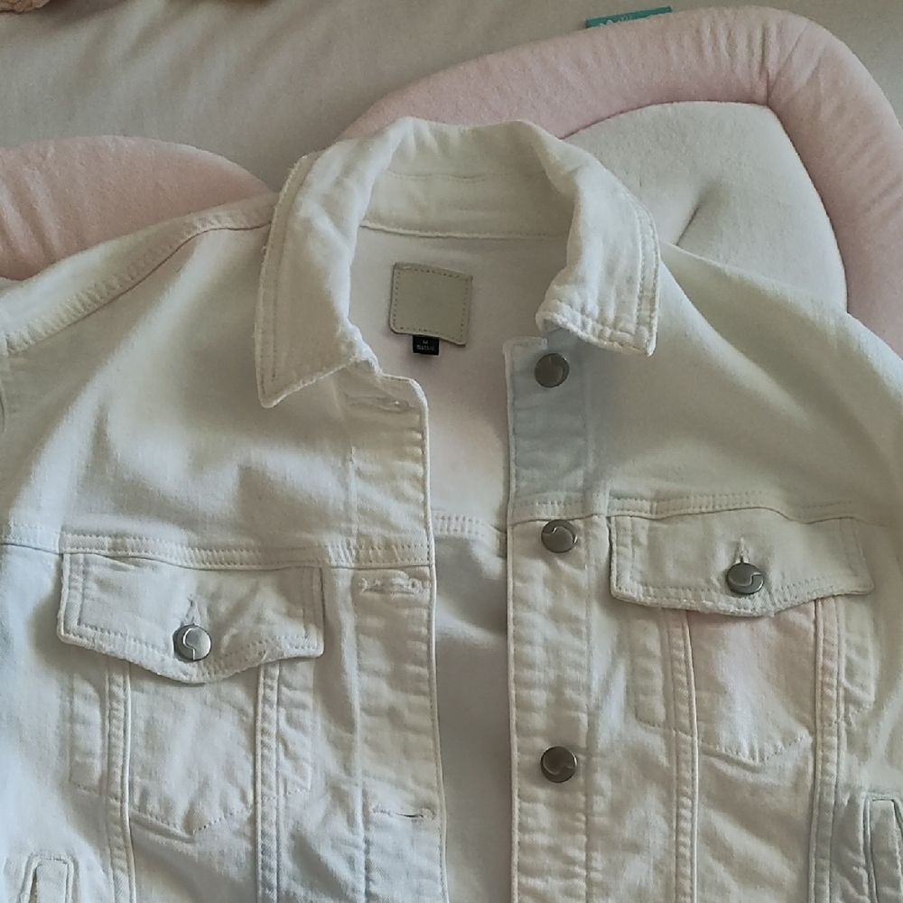 Joe's Jeans White Jean Jacket